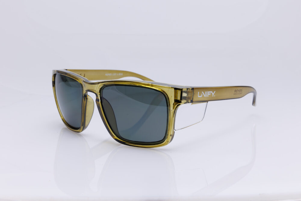 Green Olive (Olive Frames with Clear Lenses)