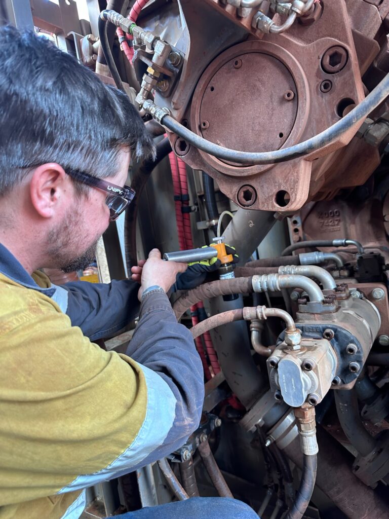 Machinic busy in work